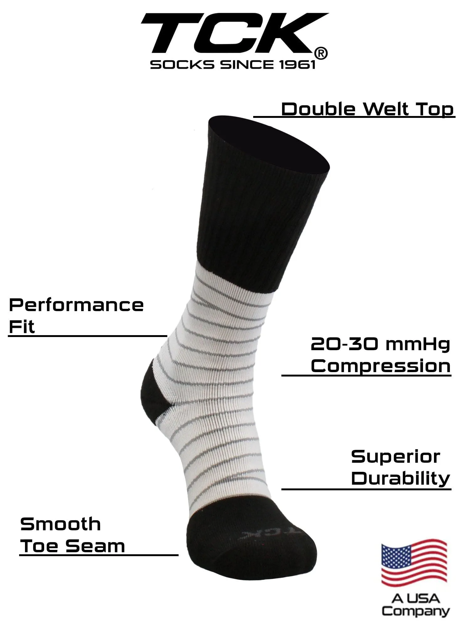 Ankle Support Tape Socks For Football, Basketball, & Volleyball