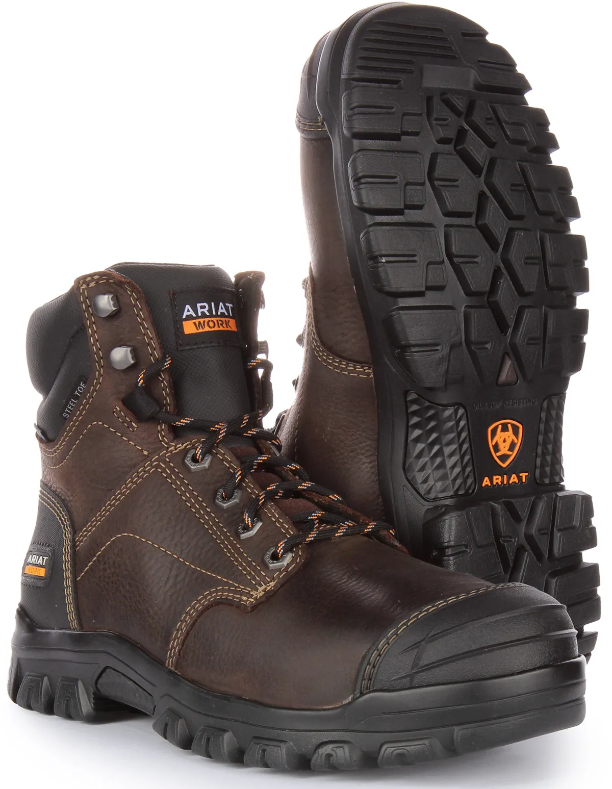 Ariat Treadfast 6In In Dark Brown For Men