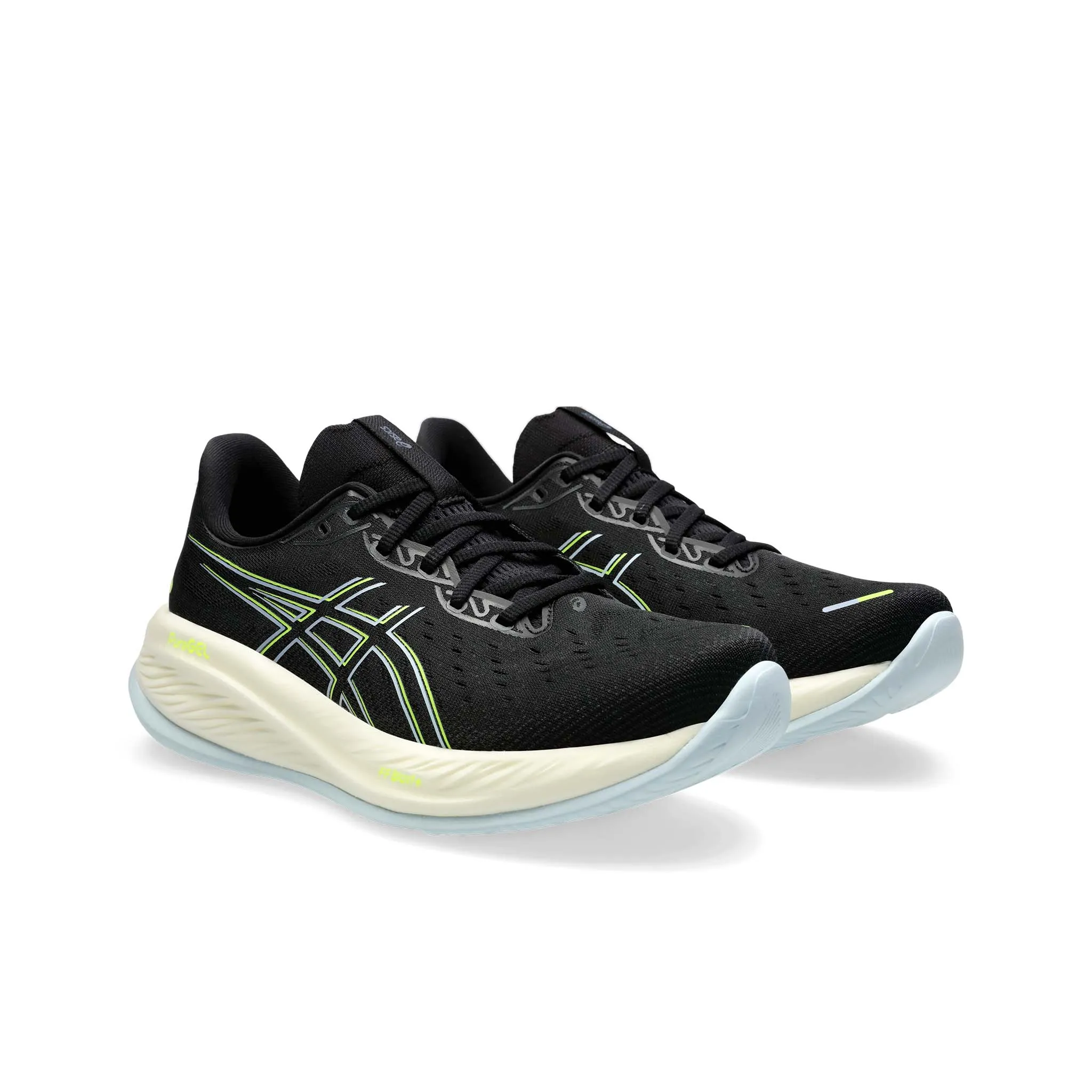 ASICS | Men's Gel-Cumulus 26 Running Shoes - Black/Safety Yellow