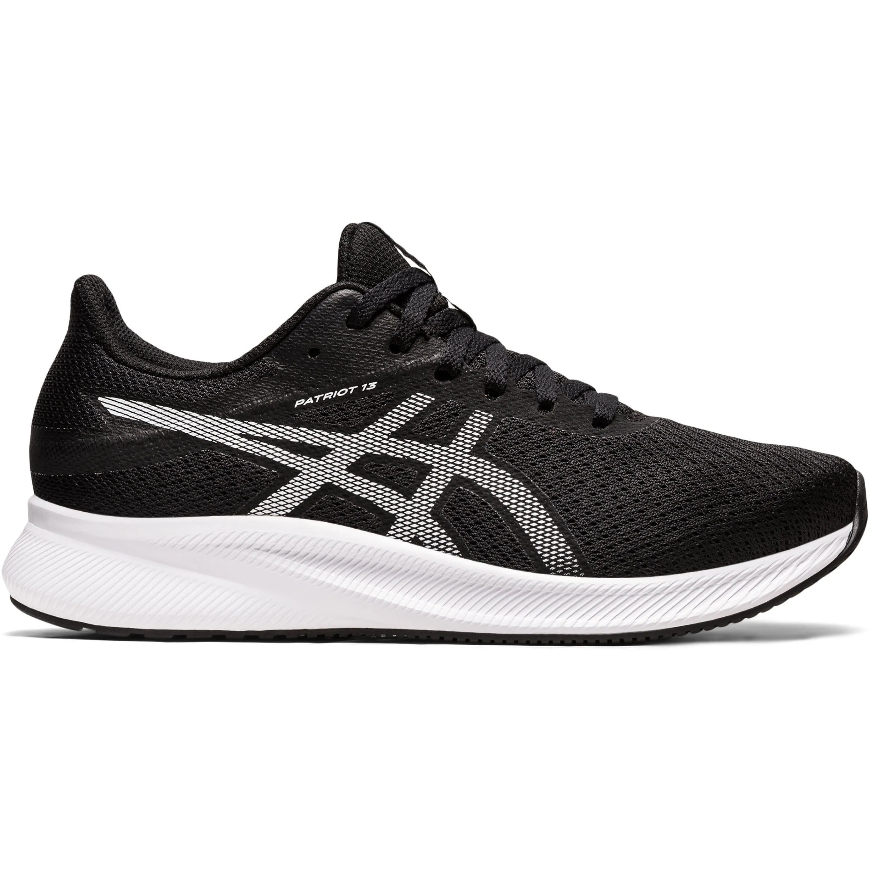 Asics Patriot 13 Womens Running Shoes - Black