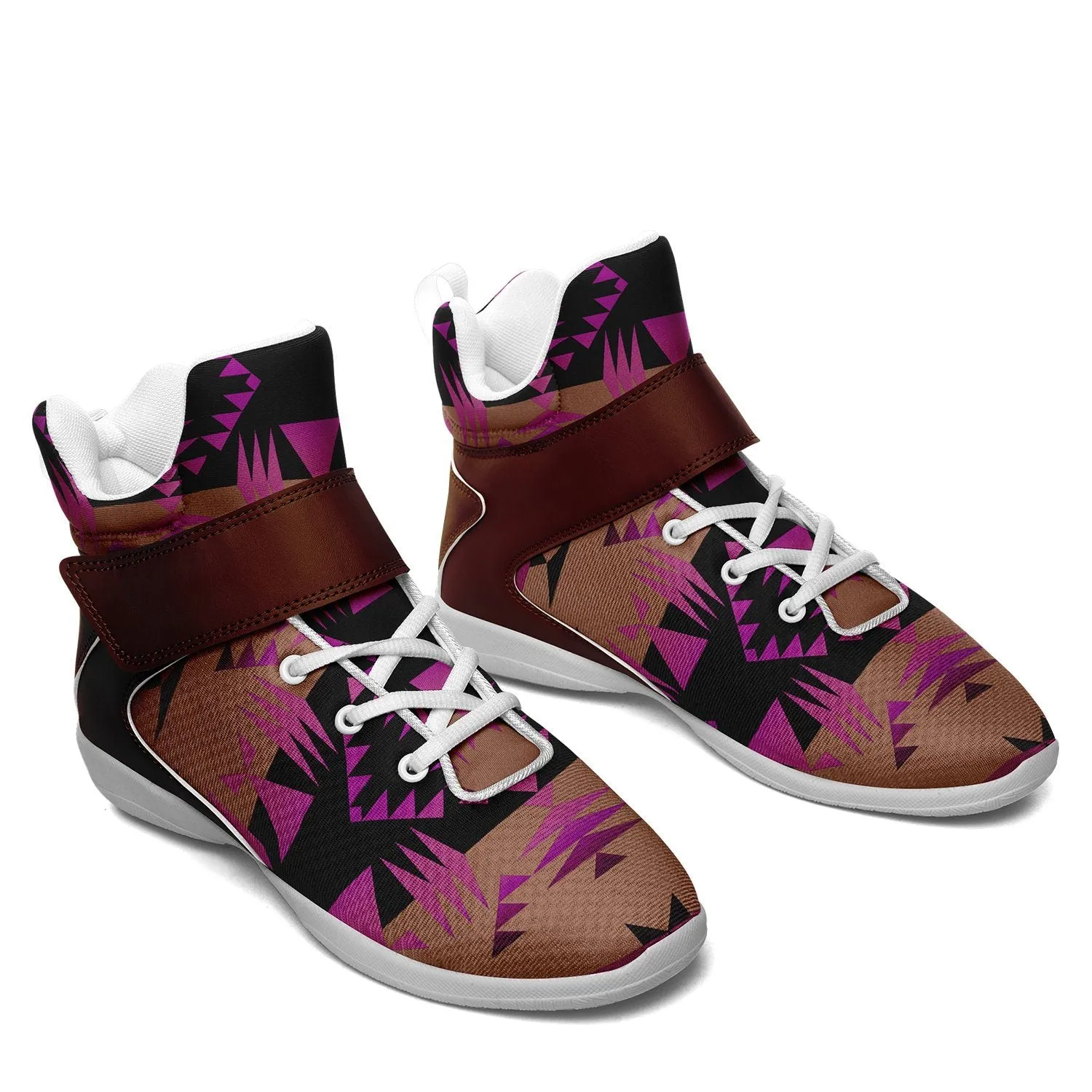 Between the Mountains Berry Ipottaa Basketball / Sport High Top Shoes