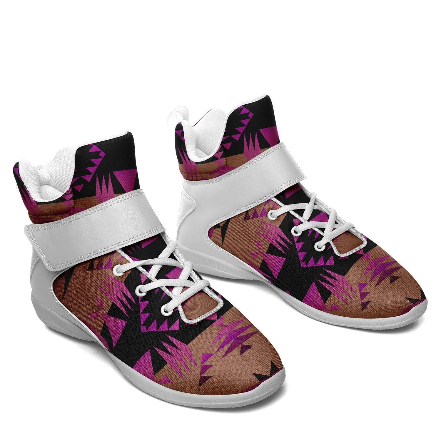 Between the Mountains Berry Ipottaa Basketball / Sport High Top Shoes