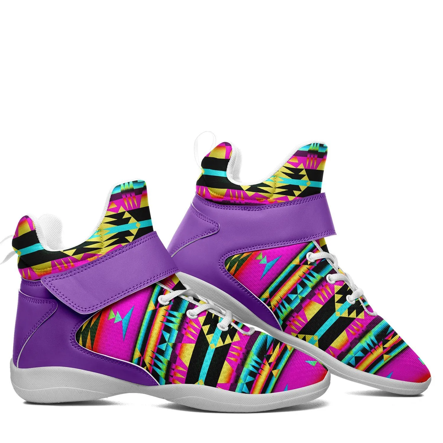 Between the Sunset Mountains Ipottaa Basketball / Sport High Top Shoes