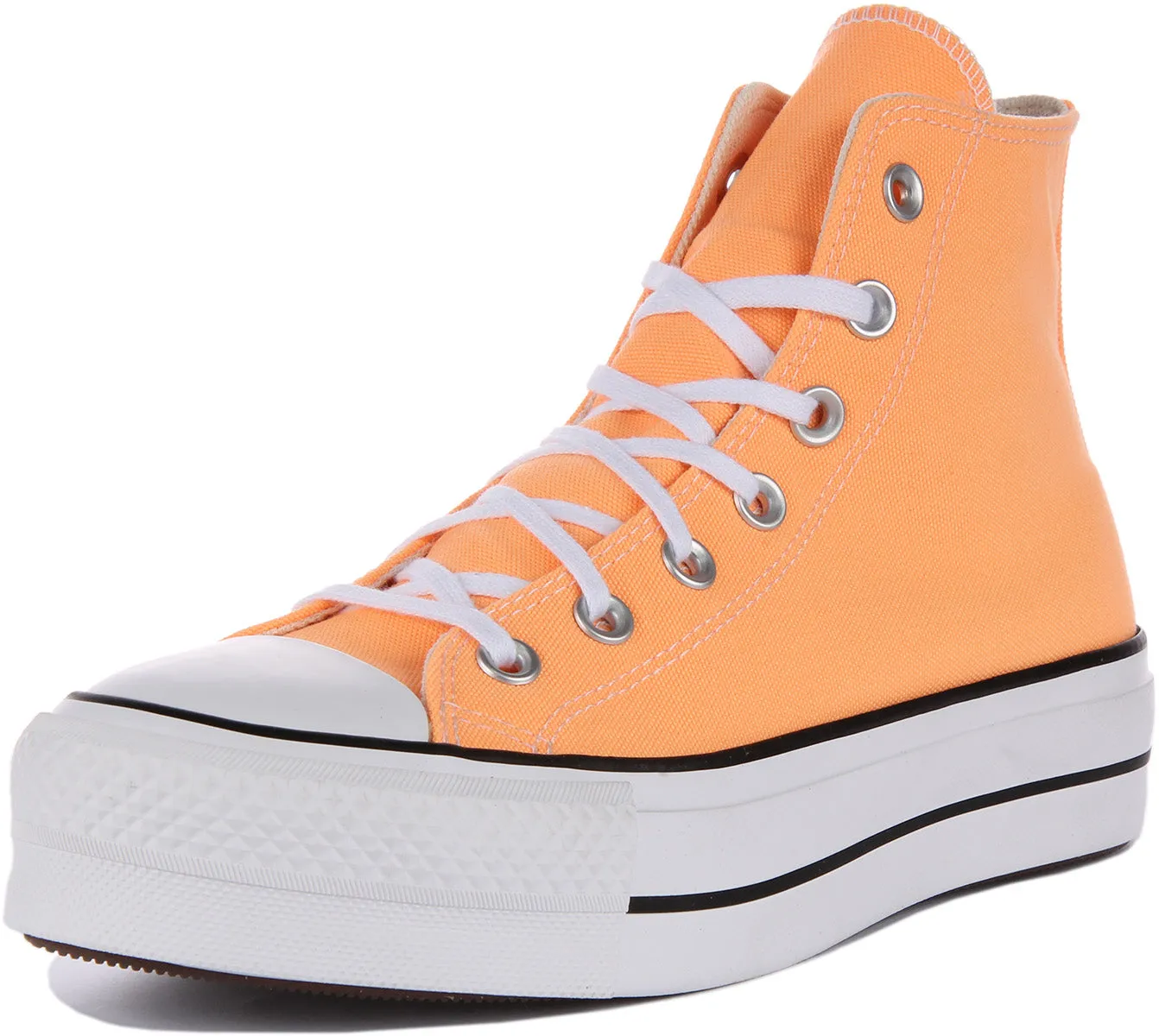 Converse All Star Lift A03052C In Orange For Women