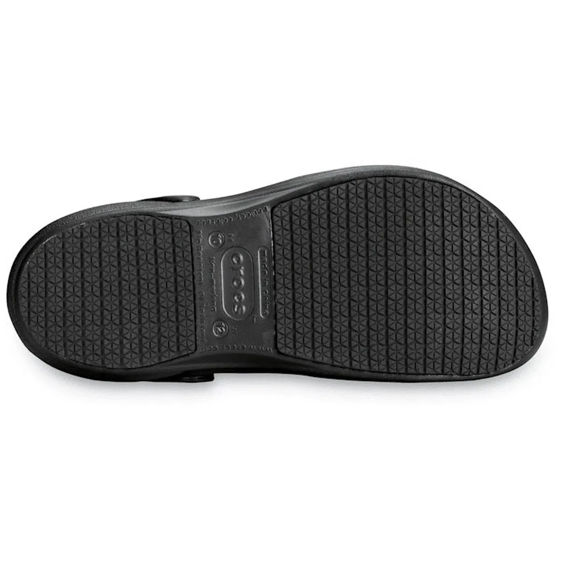 Crocs Bistro Chefs Clog with Anti Slip Sole Black Unisex