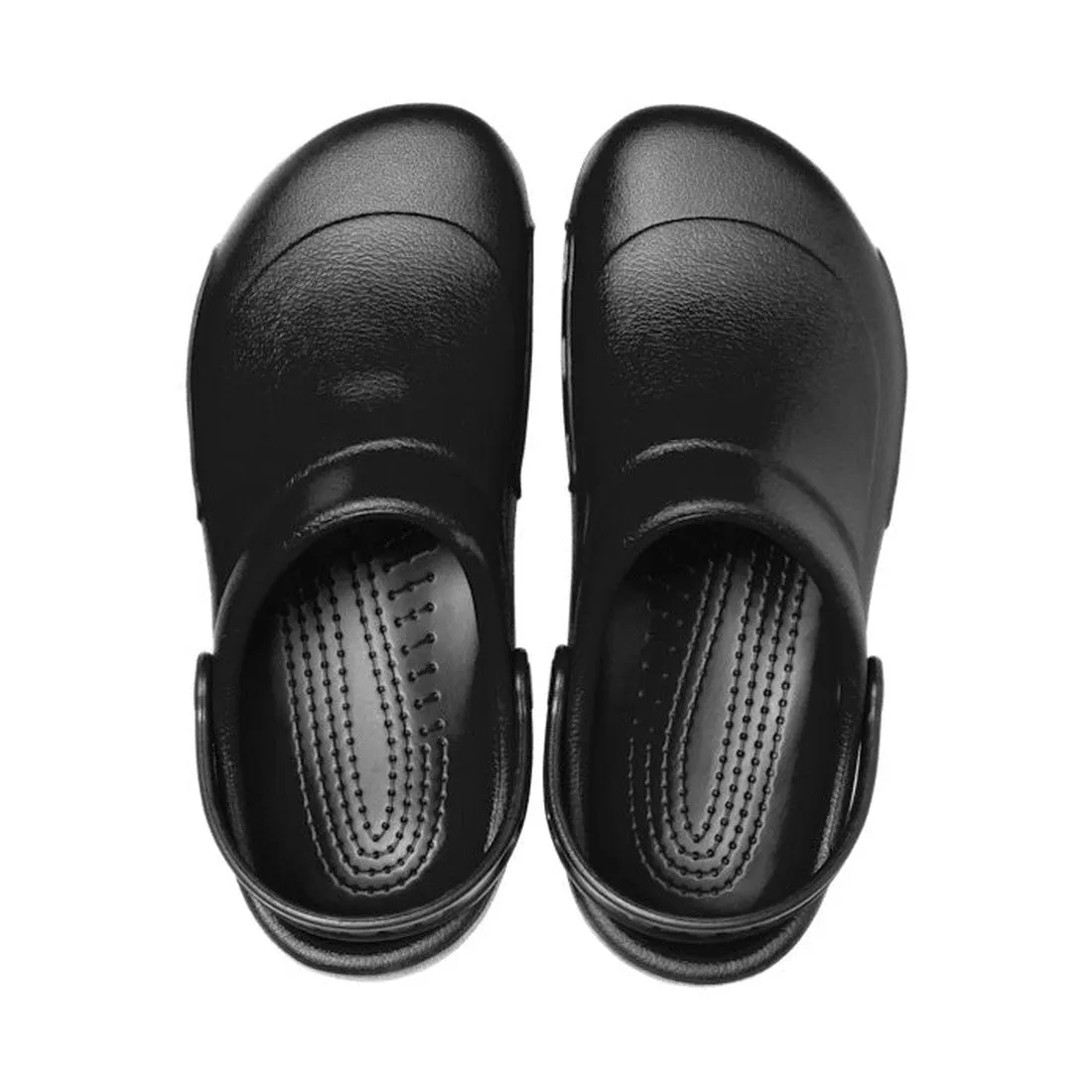 Crocs Bistro Chefs Clog with Anti Slip Sole Black Unisex