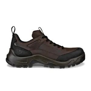 ECCO Offroad Waterproof Low Hiking Boot (Men) - Black/Mocha