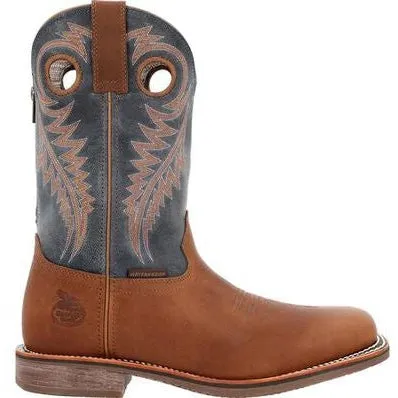 Georgia Men's Carbo Tec Elite 11" WP Western Work Boot -Brown- GB00529