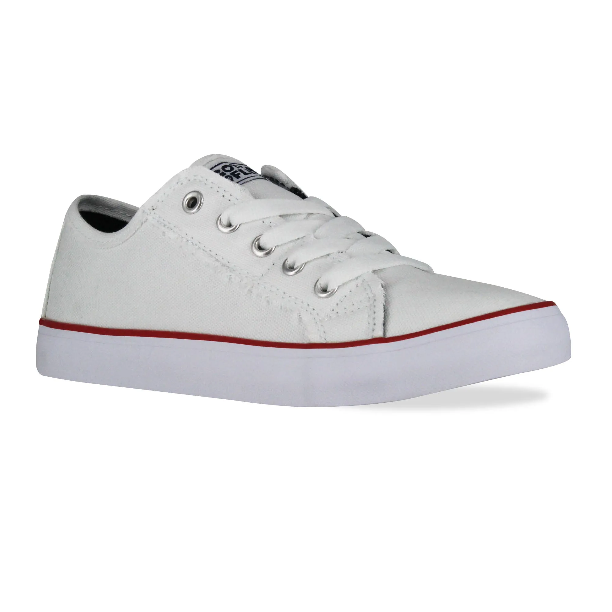 Gotta Flurt Women's Classic II White Canvas Low-Top Sneaker