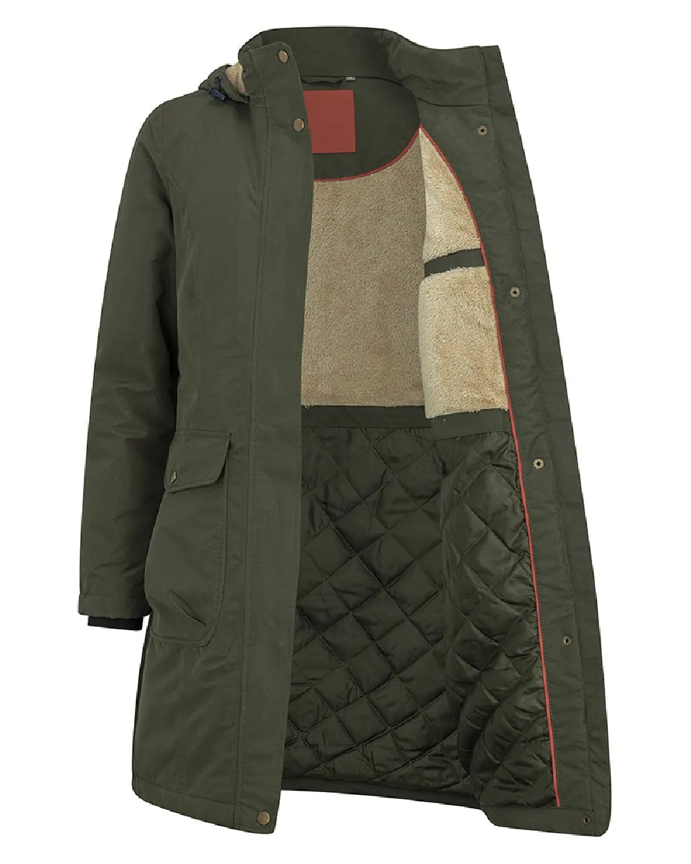 Hoggs of Fife Womens Walker Long Coat