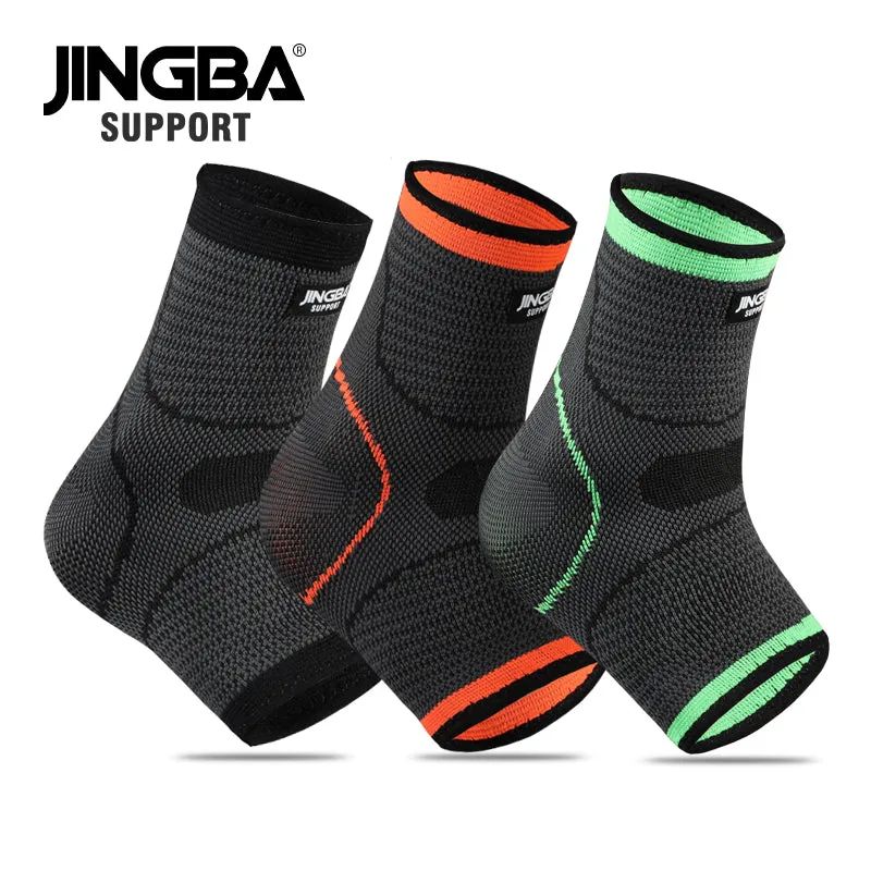 Knitted Elastic Ankle Support Compression Sleeve for Sports Injury Protection