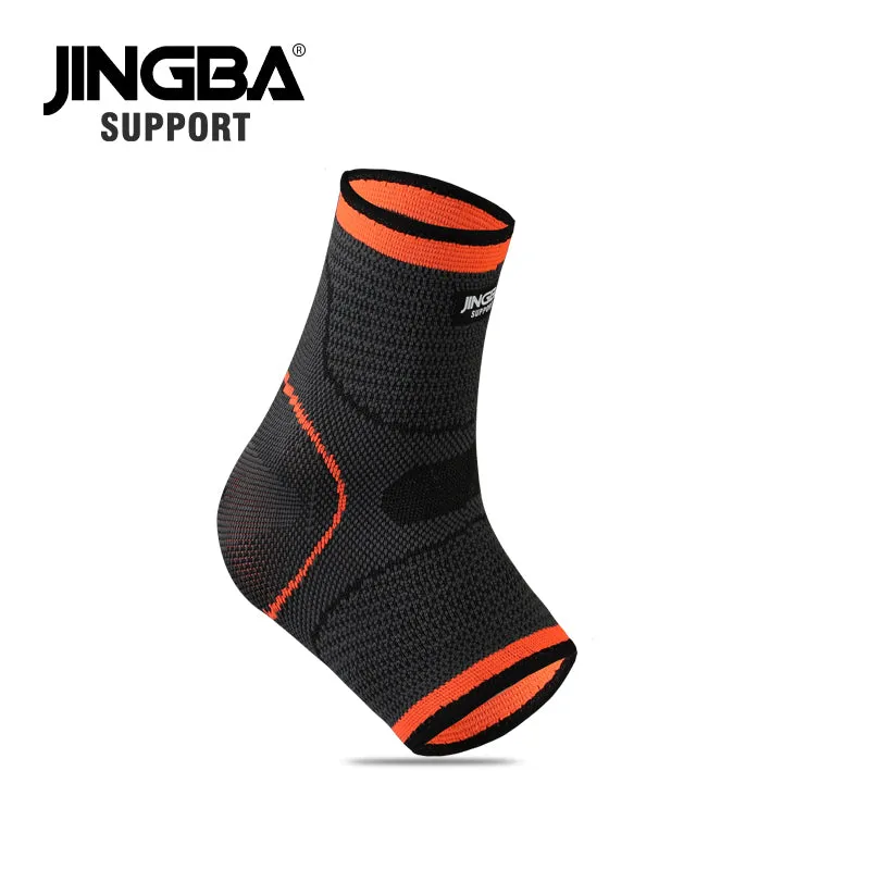 Knitted Elastic Ankle Support Compression Sleeve for Sports Injury Protection