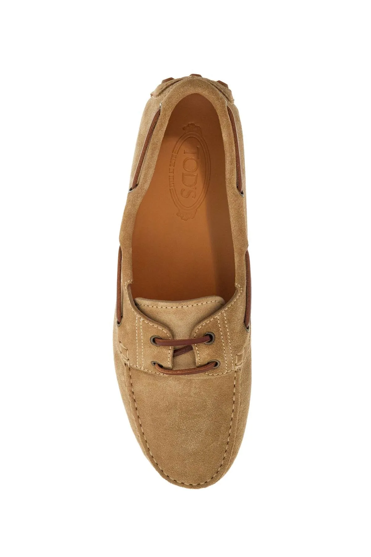 Macro Suede Loafers