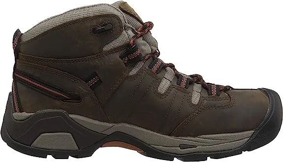 Men's Keen Utility Brown Detroit XT,  EH, WP SR, Mid Hiker Soft Toe Boot