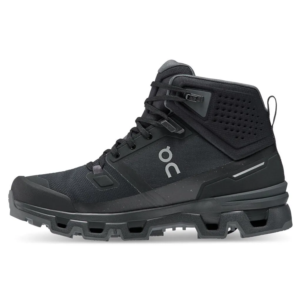 On Running Cloudrock 2 Waterproof (Womens) - Black/Eclipse