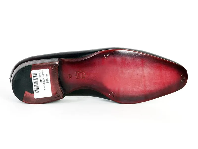 Paul Parkman Men's Hand-Painted Leather Loafers