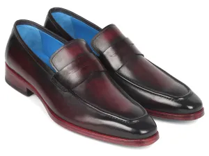 Paul Parkman Purple Penny Loafers