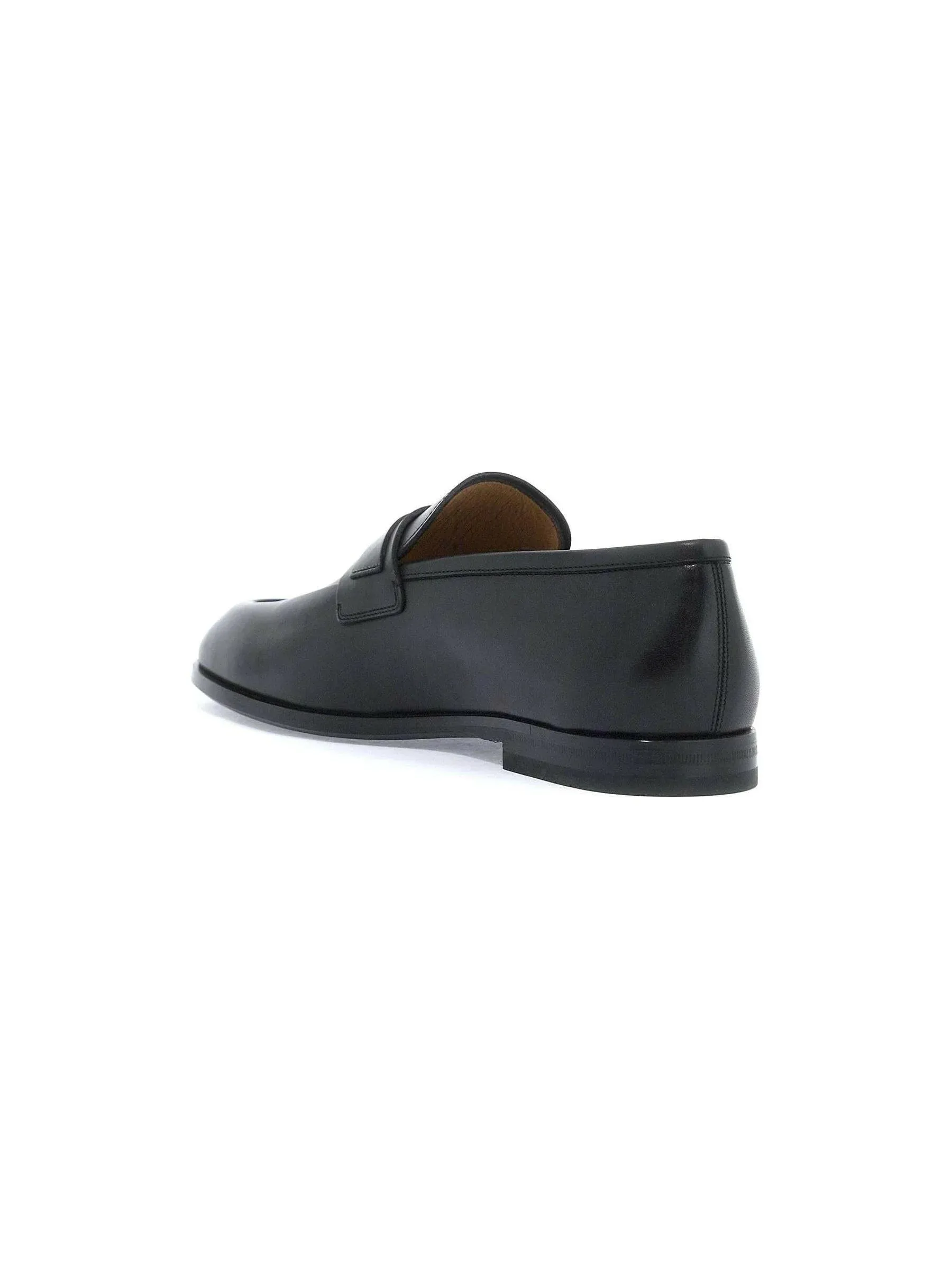 Penny Smooth Leather Loafers