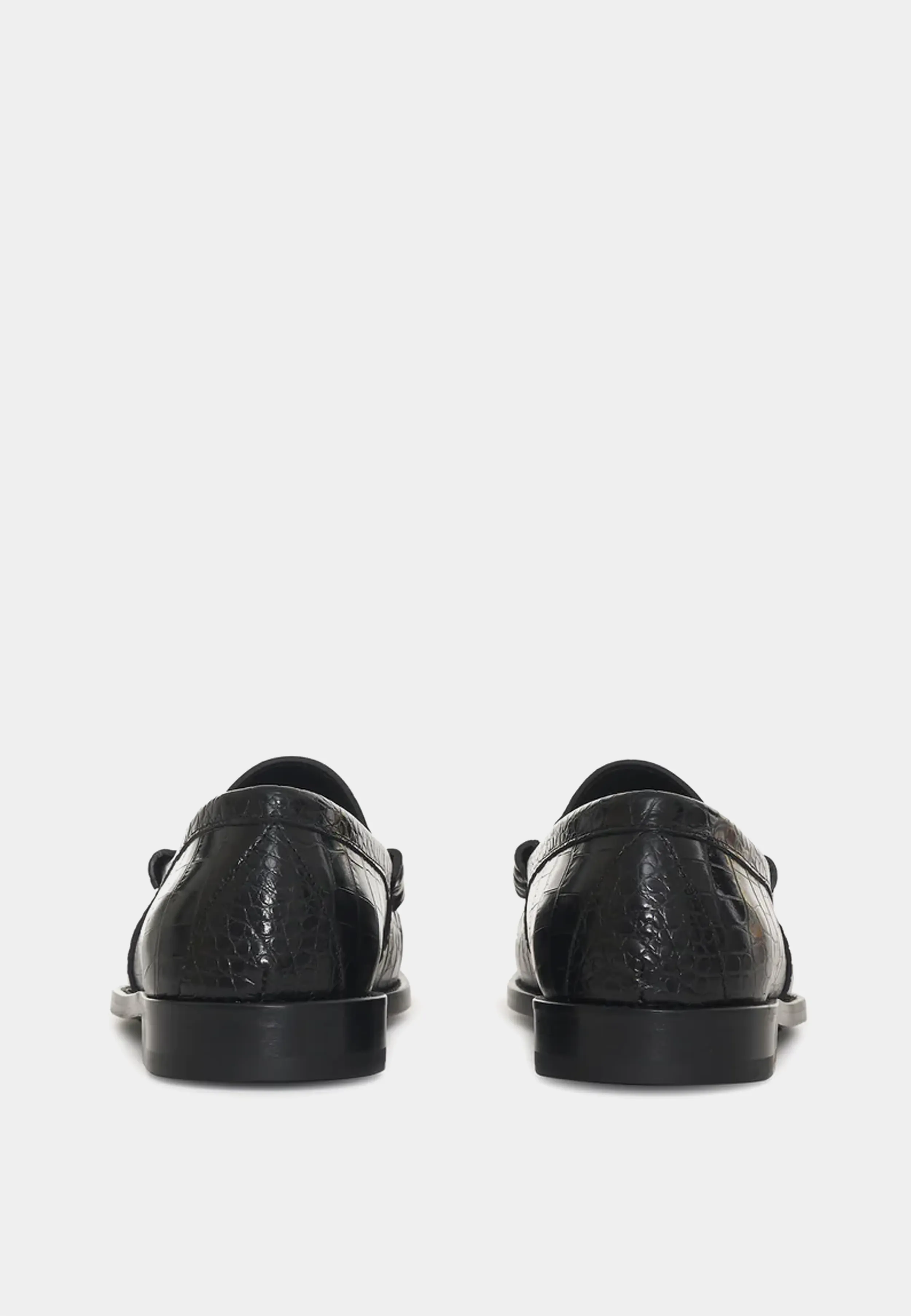 Rhude Croc Loafer Black Croc