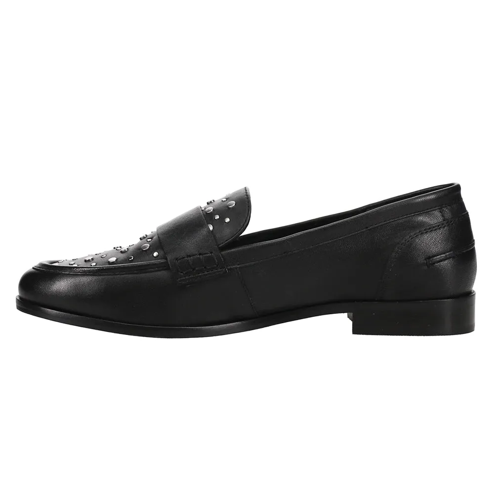 Sooner or Later Studded Loafers