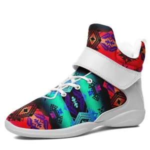 Sovereign Nation Sunrise Ipottaa Basketball / Sport High Top Shoes - White Sole