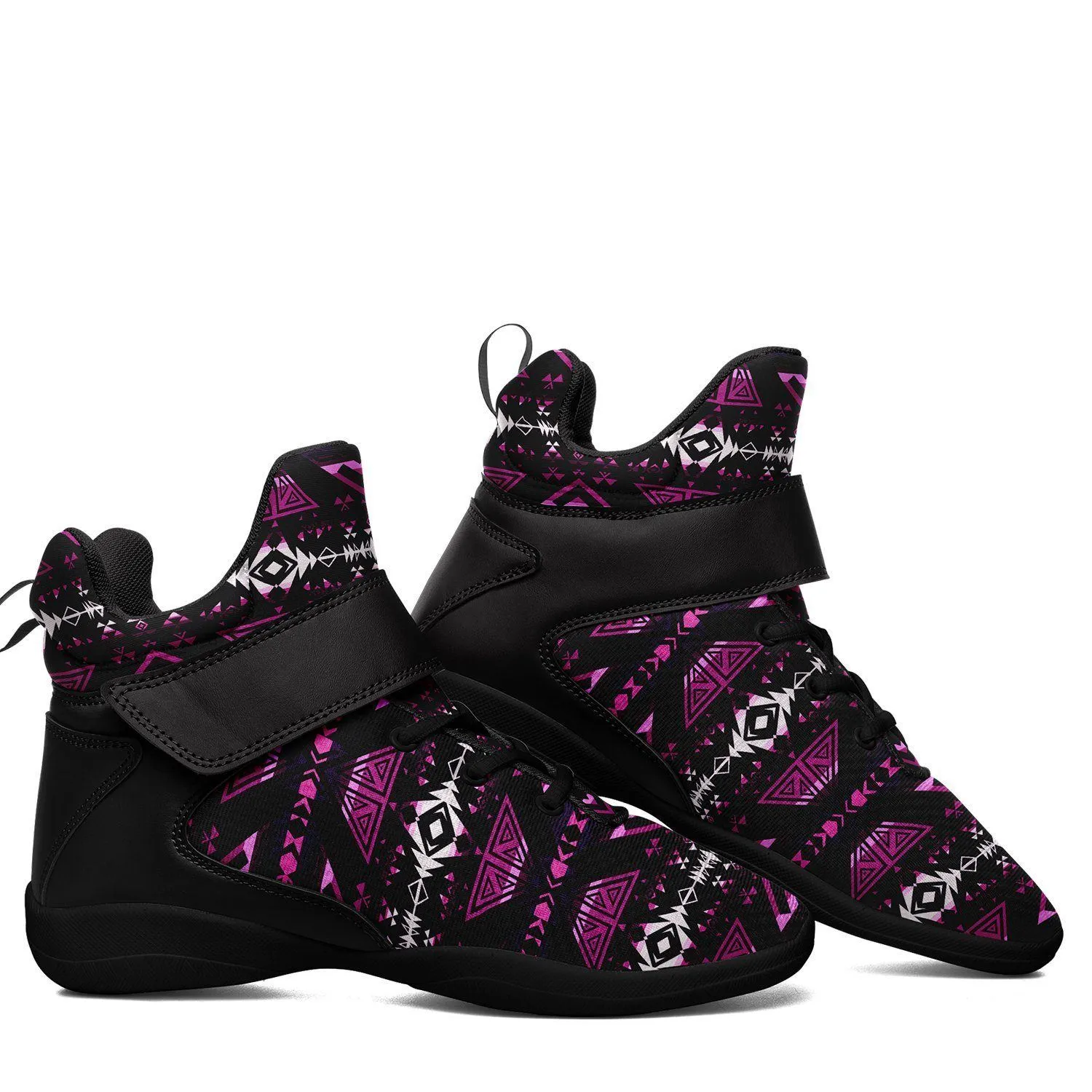 Upstream Expedition Moonlight Shadows Ipottaa Basketball / Sport High Top Shoes - Black Sole