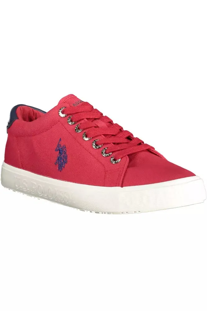 U.S. POLO ASSN. Red Cotton Men Sneaker