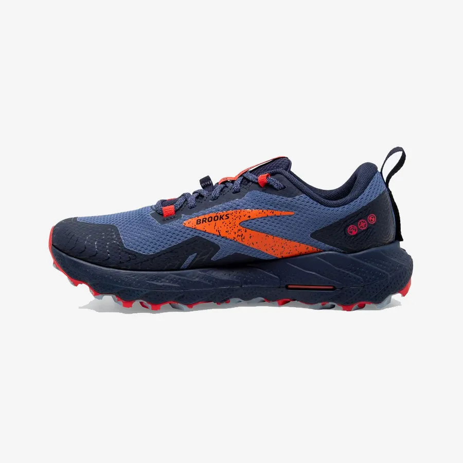 Women's Cascadia 17 GTX (Navy/Bittersweet)