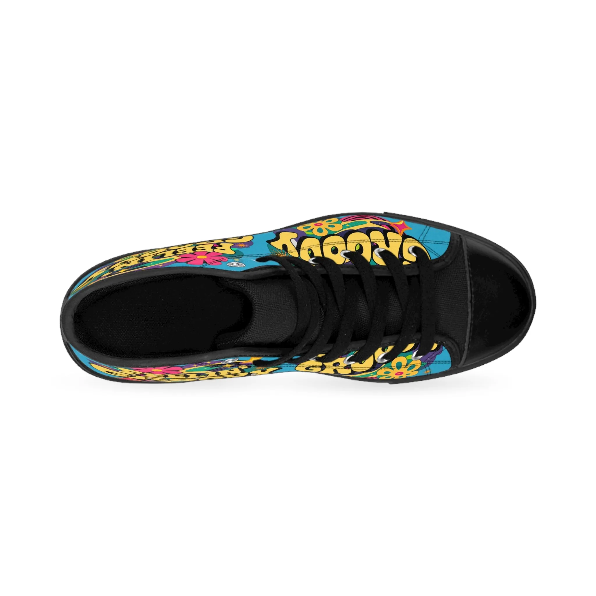 Women's Classic Sneakers - Feeling Groovy