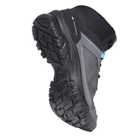 Women's walking boots - nh100 mid