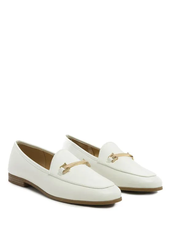 Zaara Solid Faux Suede Loafers